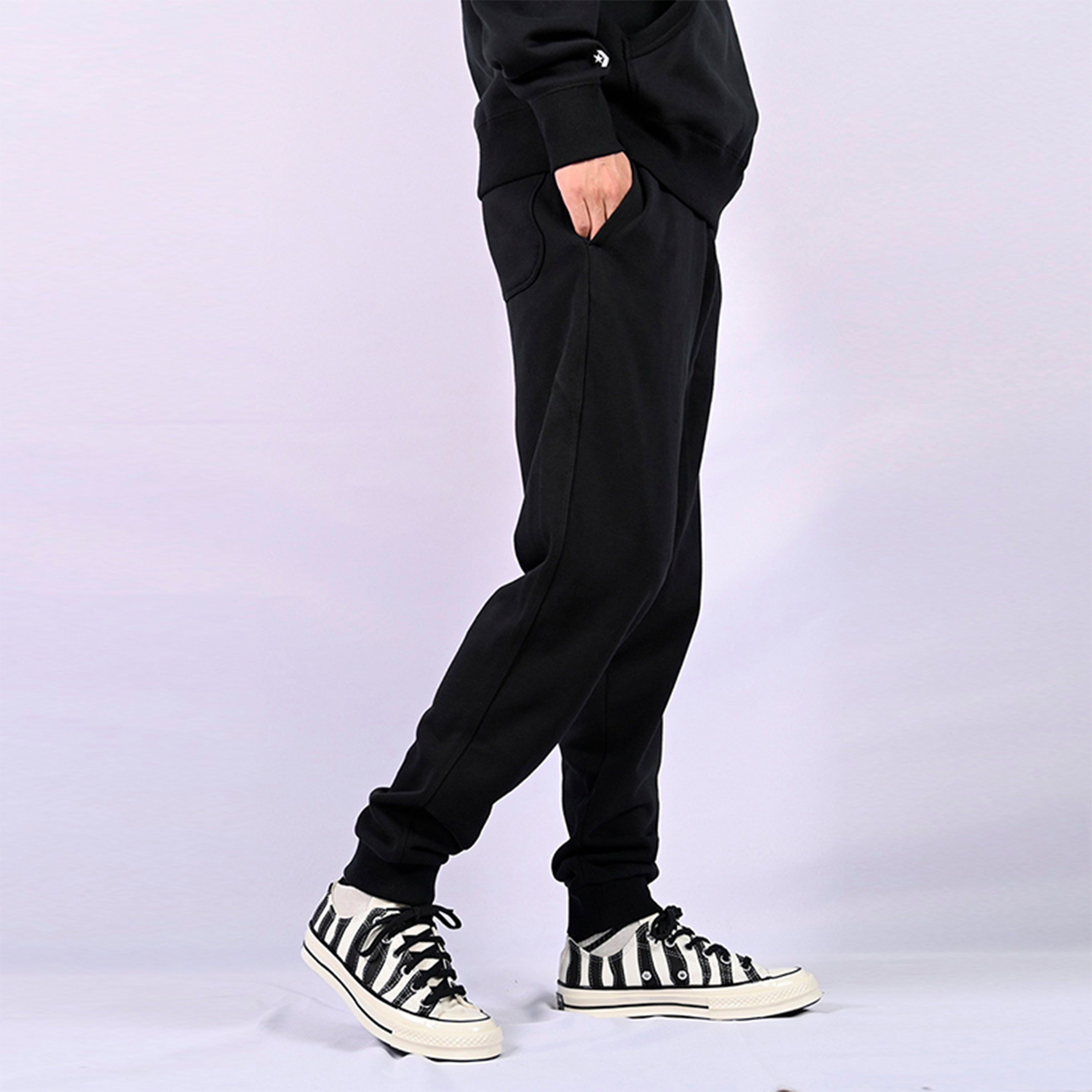 Converse Embroidered Star Chevron Jogger FT 'Black' 10020369-A01 - 4