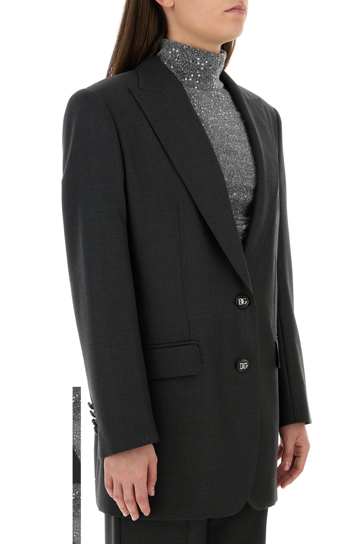 Graphite wool blazer - 3