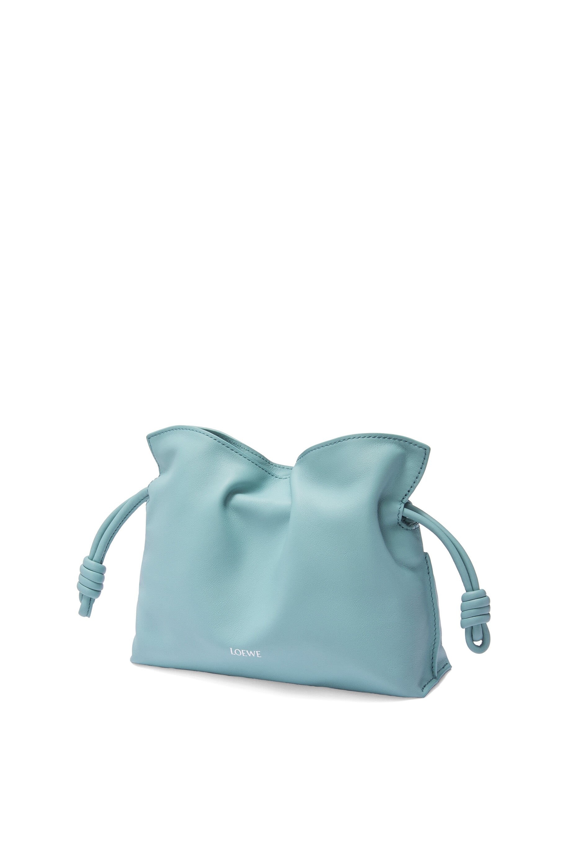 ■ LOEWE x Suna Fujita ■ Flamenco Squid mini clutch Loewe Squid mini Flamenco clutch in nappa calfskin | REVERSIBLE