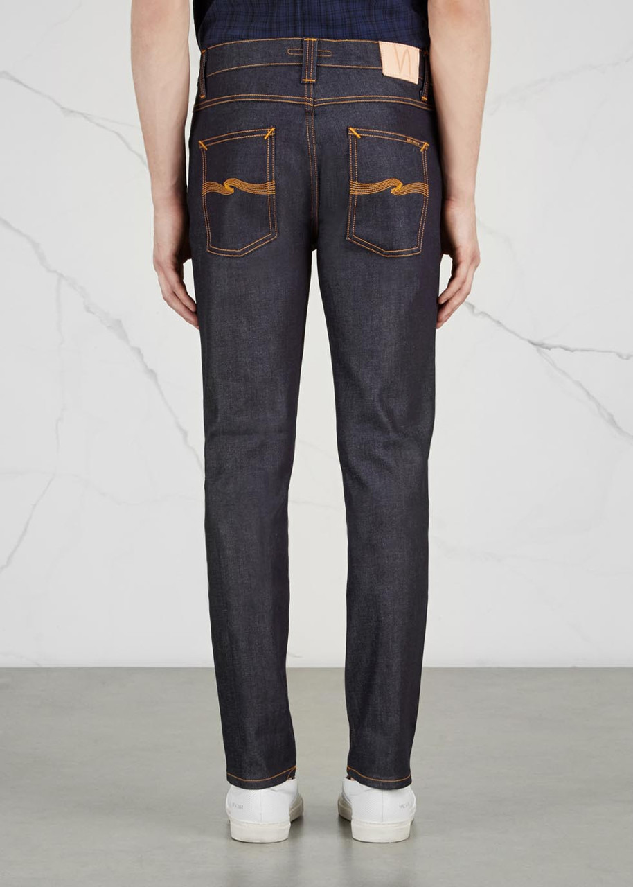 Lean Dean indigo slim-leg jeans - 3