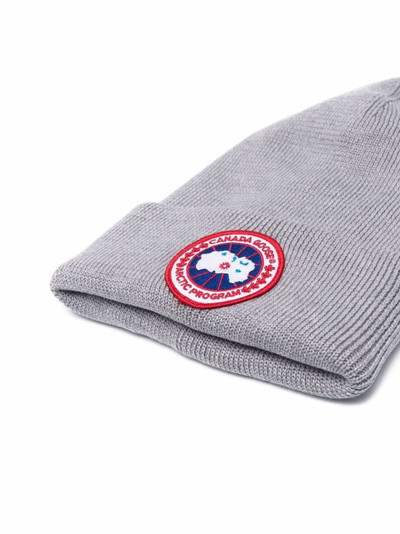 Canada Goose Arctic Disc ribbed-knit beanie outlook