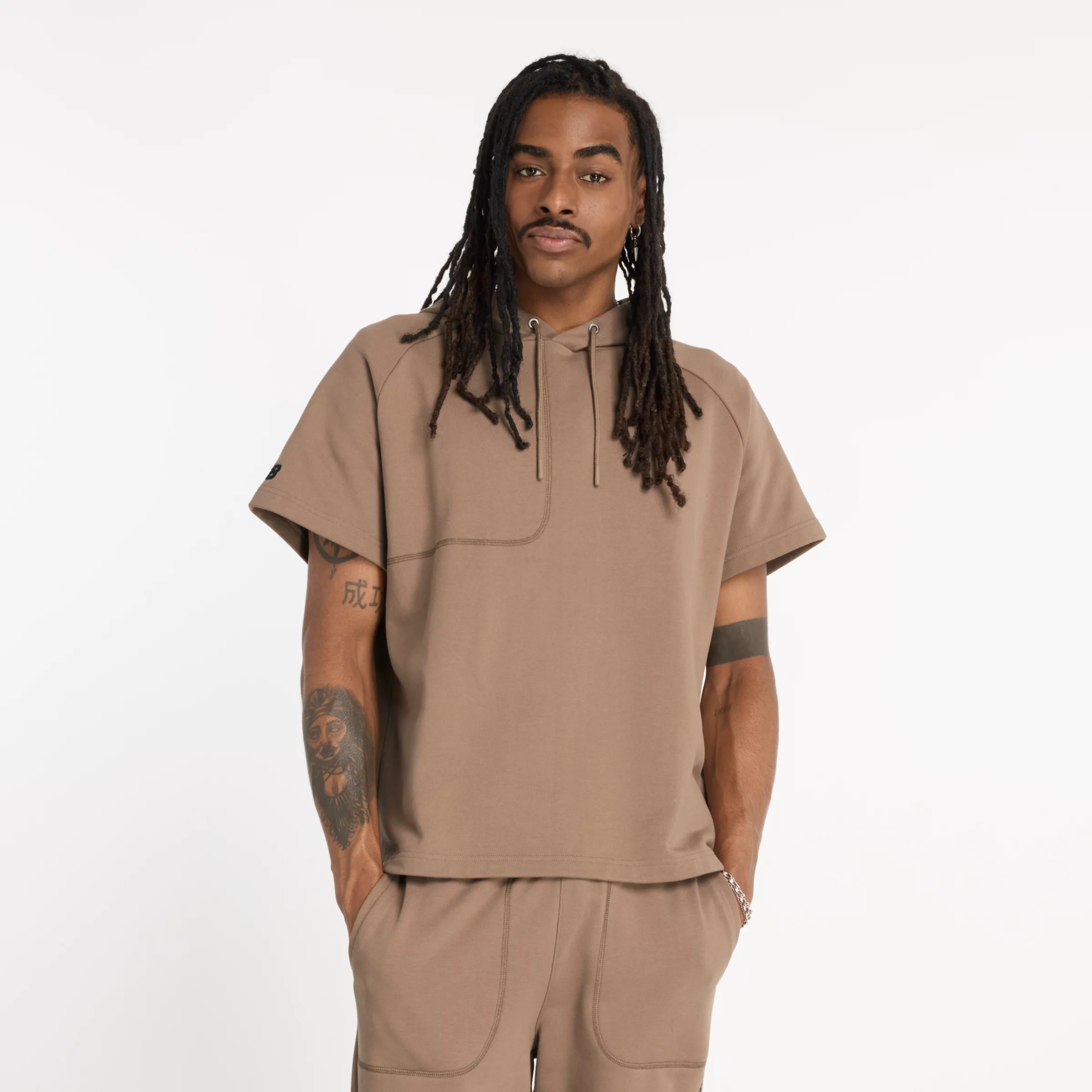 Ohtani Short Sleeve French Terry Hoodie - 1