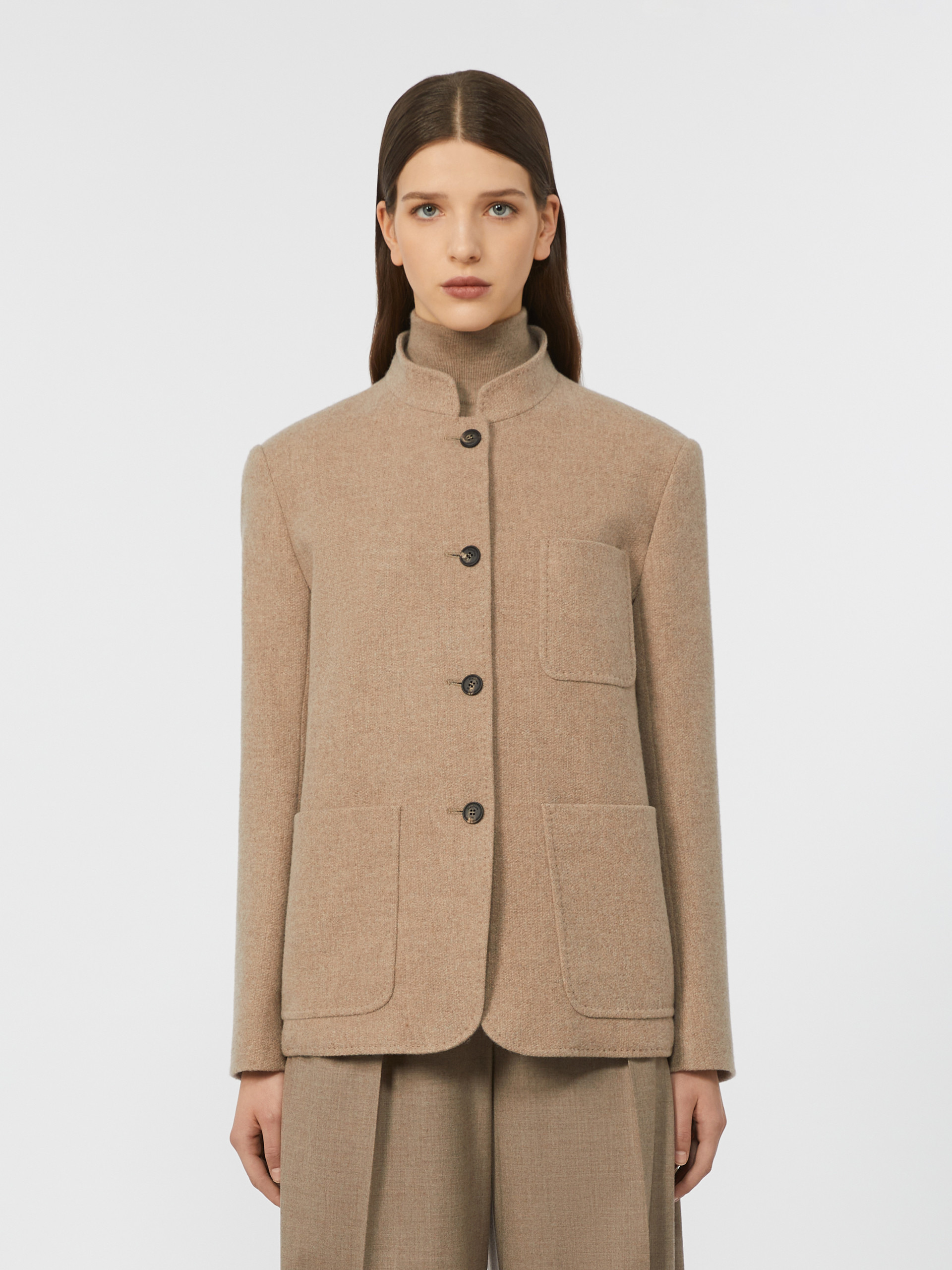 FALLA Cashmere jacket with belt - 3