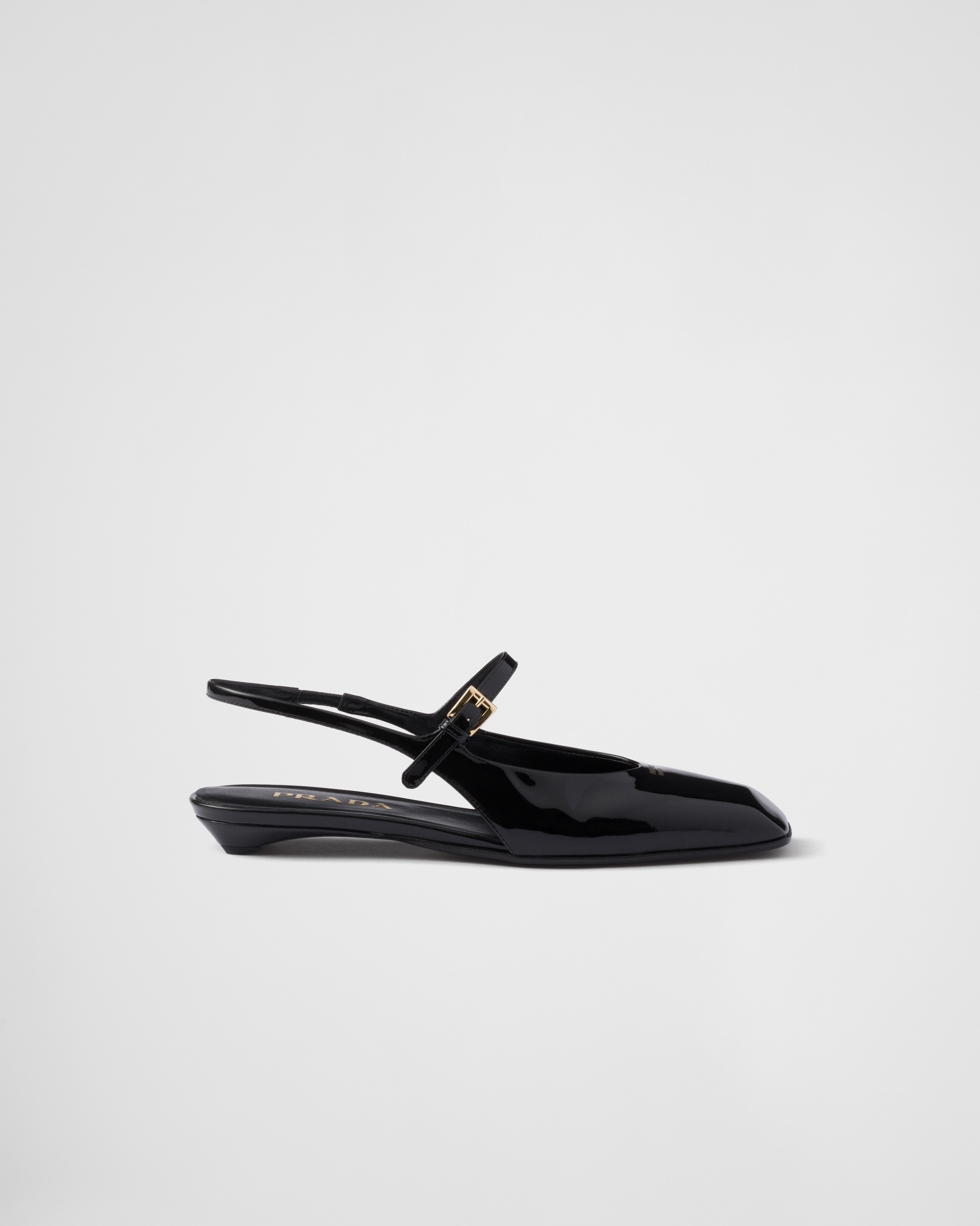 バレエシューズ PRADA PATENT LEATHER SLINGBACK BALLERINAS Prada Patent Leather Slingback Ballerinas | Saks Fifth Avenue