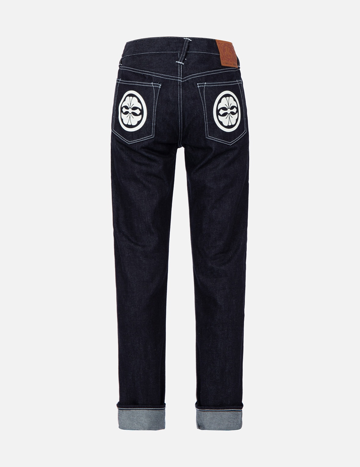 Kamon Print Carrot-Fit Jeans #2017 - 1
