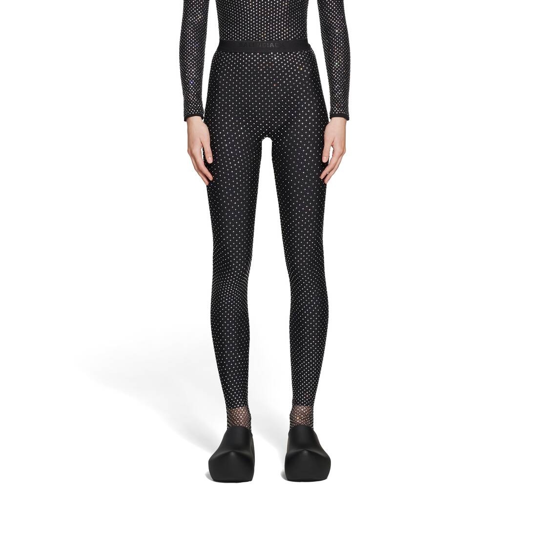 Women's Tights in Black - 4