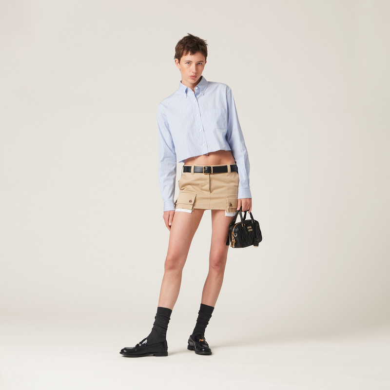 Miu Miu Chino skirt outlook