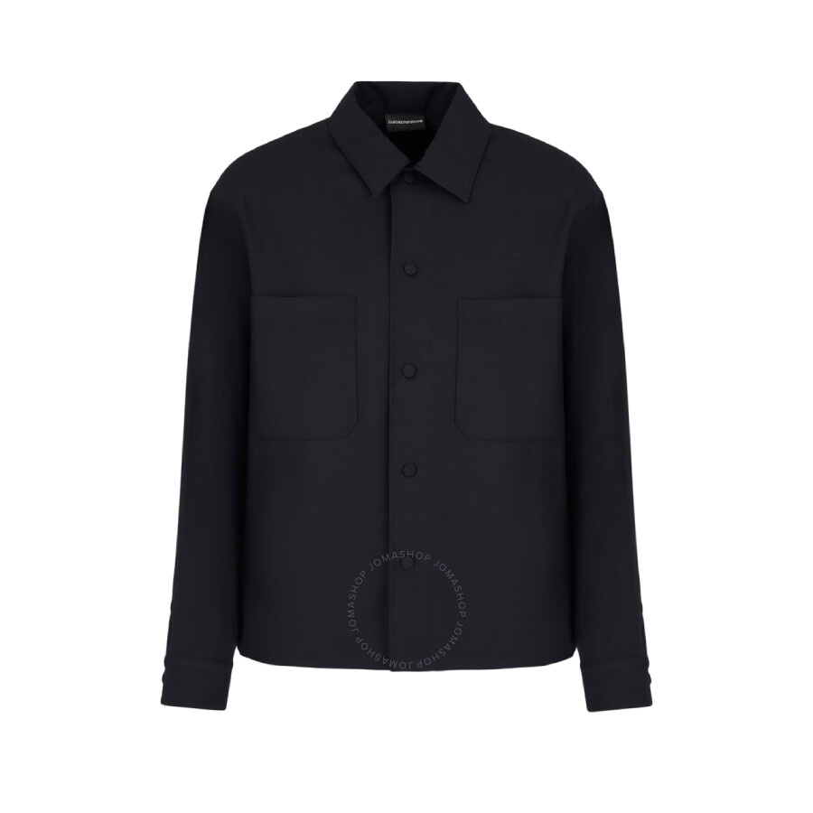 Emporio Armani Patch Pockets Long-Sleeve Shirt - 1