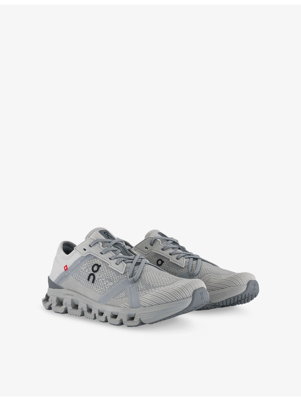 Cloud X 4 AD Cushioned-Sole Mesh Low-Top Trainers - 3