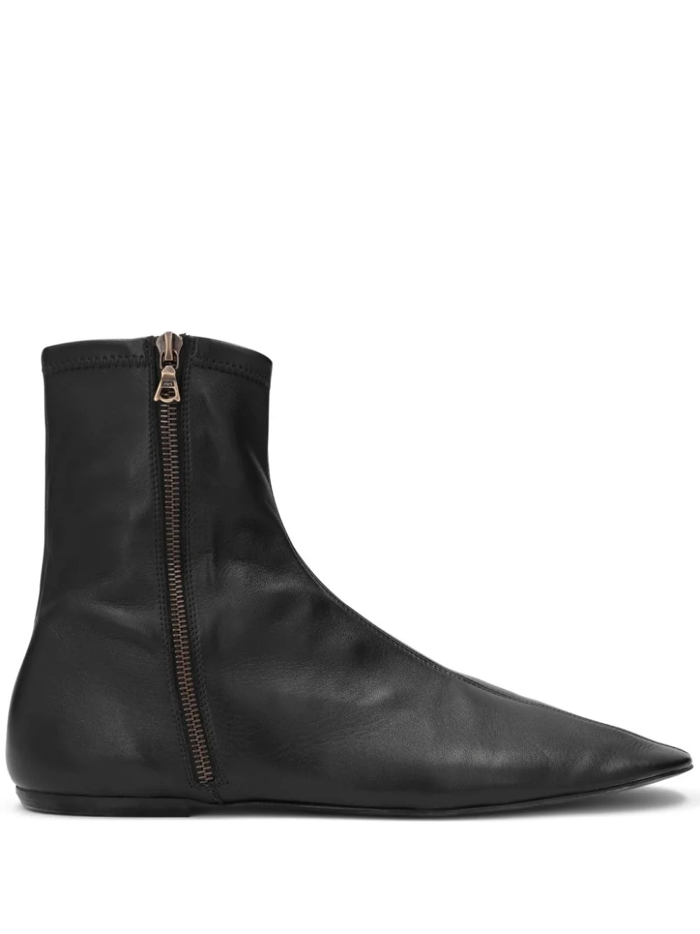 zipped ankle boots - 1