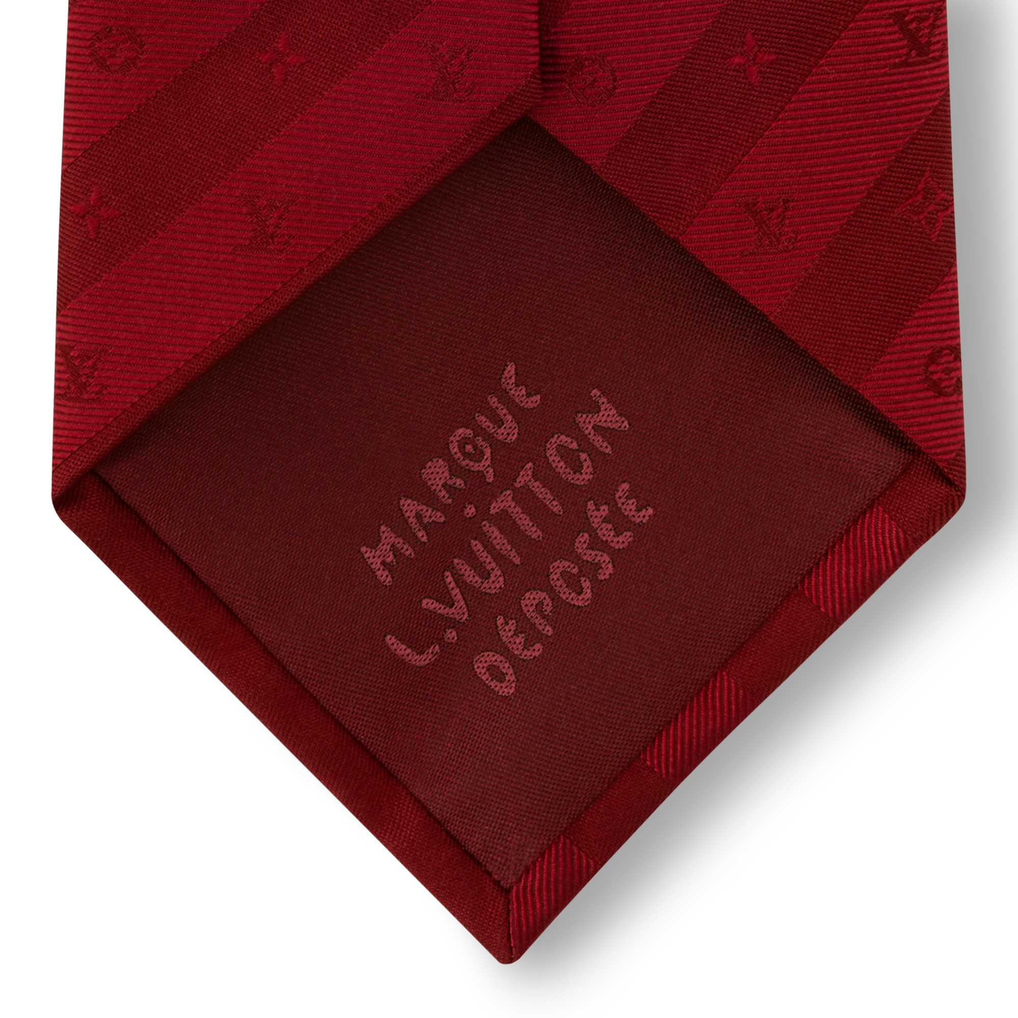 Monogram Stripy Tie - 4