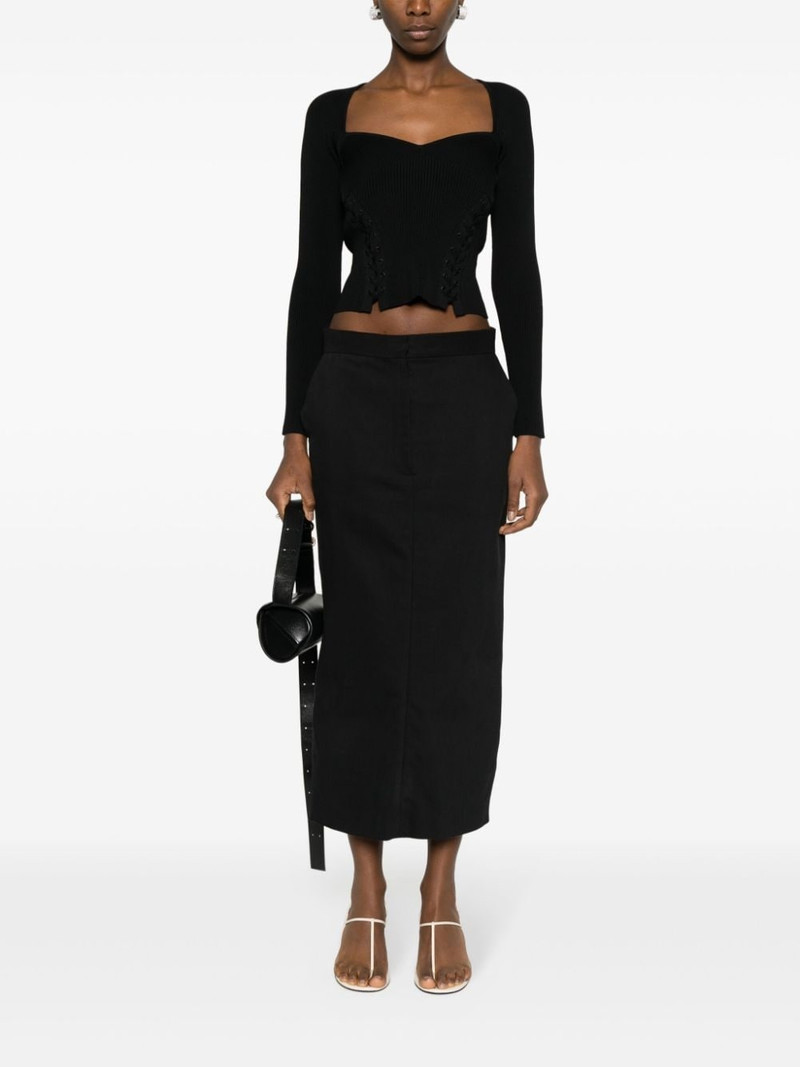 SIMKHAI Daphane sweetheart-neck top outlook