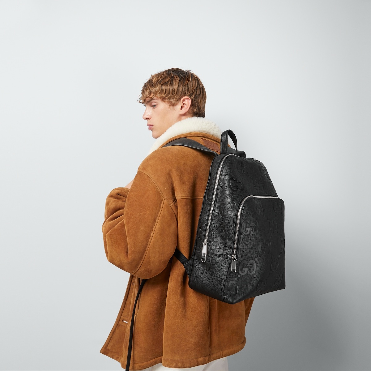 Large jumbo GG backpack - 3
