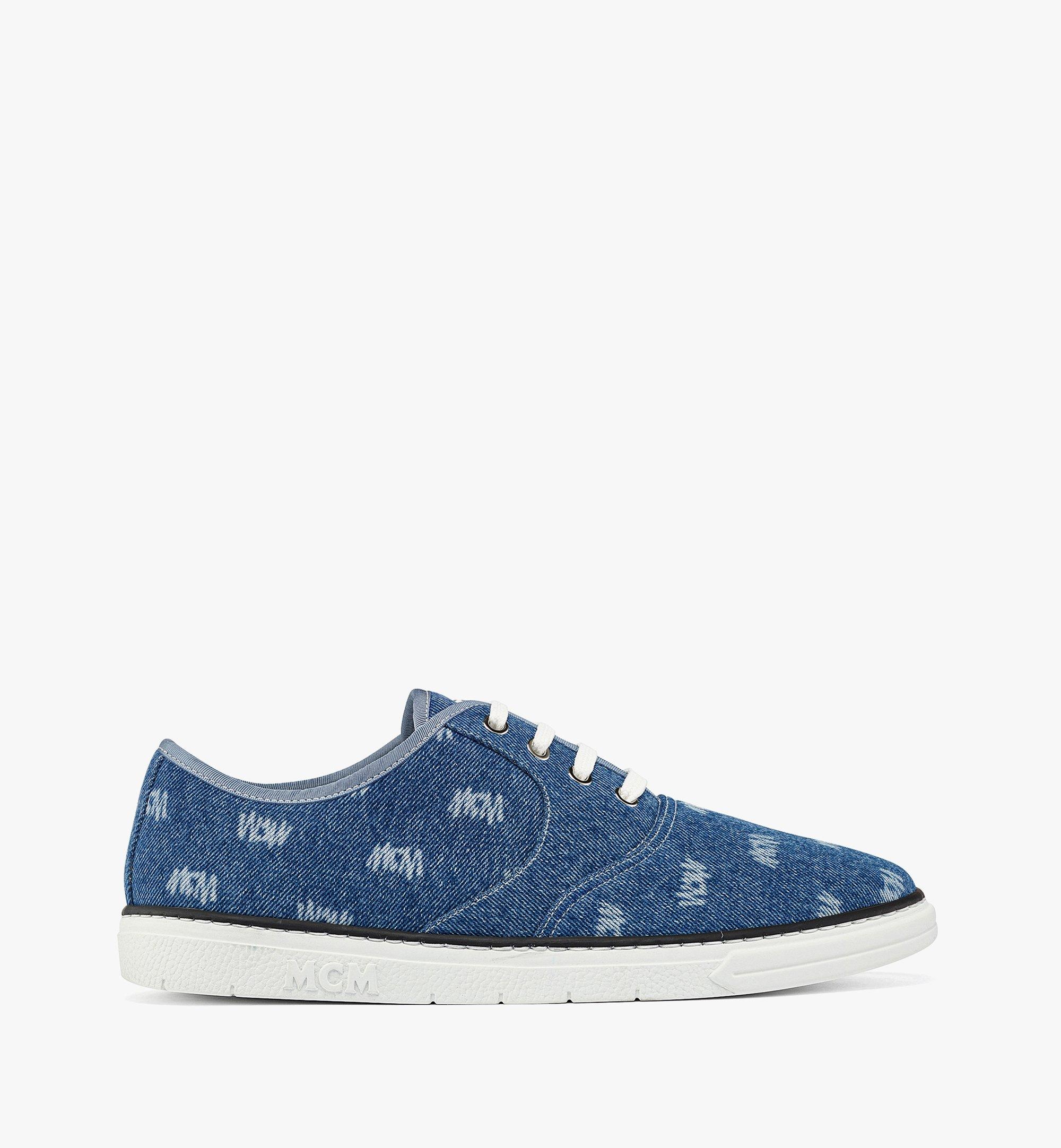Men’s Semblas Low-Top Sneakers in MCM Sommer Denim - 5