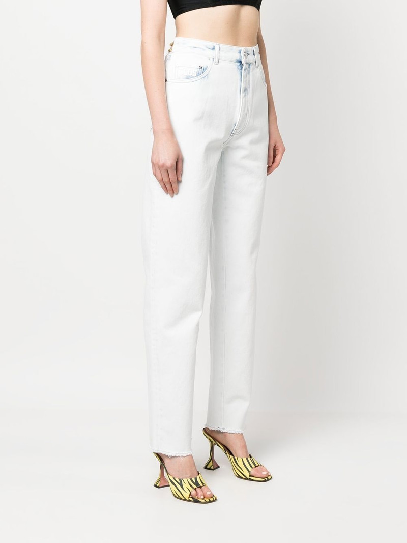Bling logo-embellishment jeans 4
