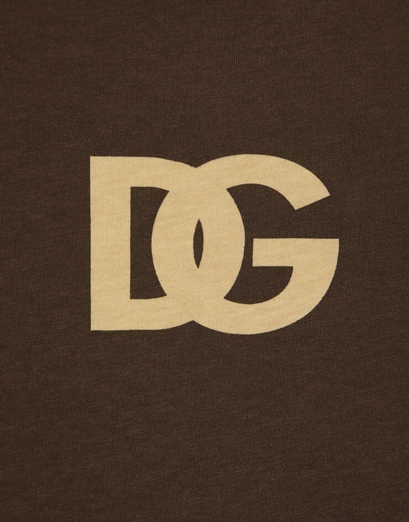 DG logo print cotton T-shirt 3