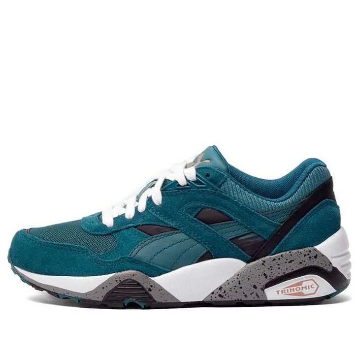 (WMNS) PUMA R698 Femme Print Running Shoes Blue 359014-02 - 1
