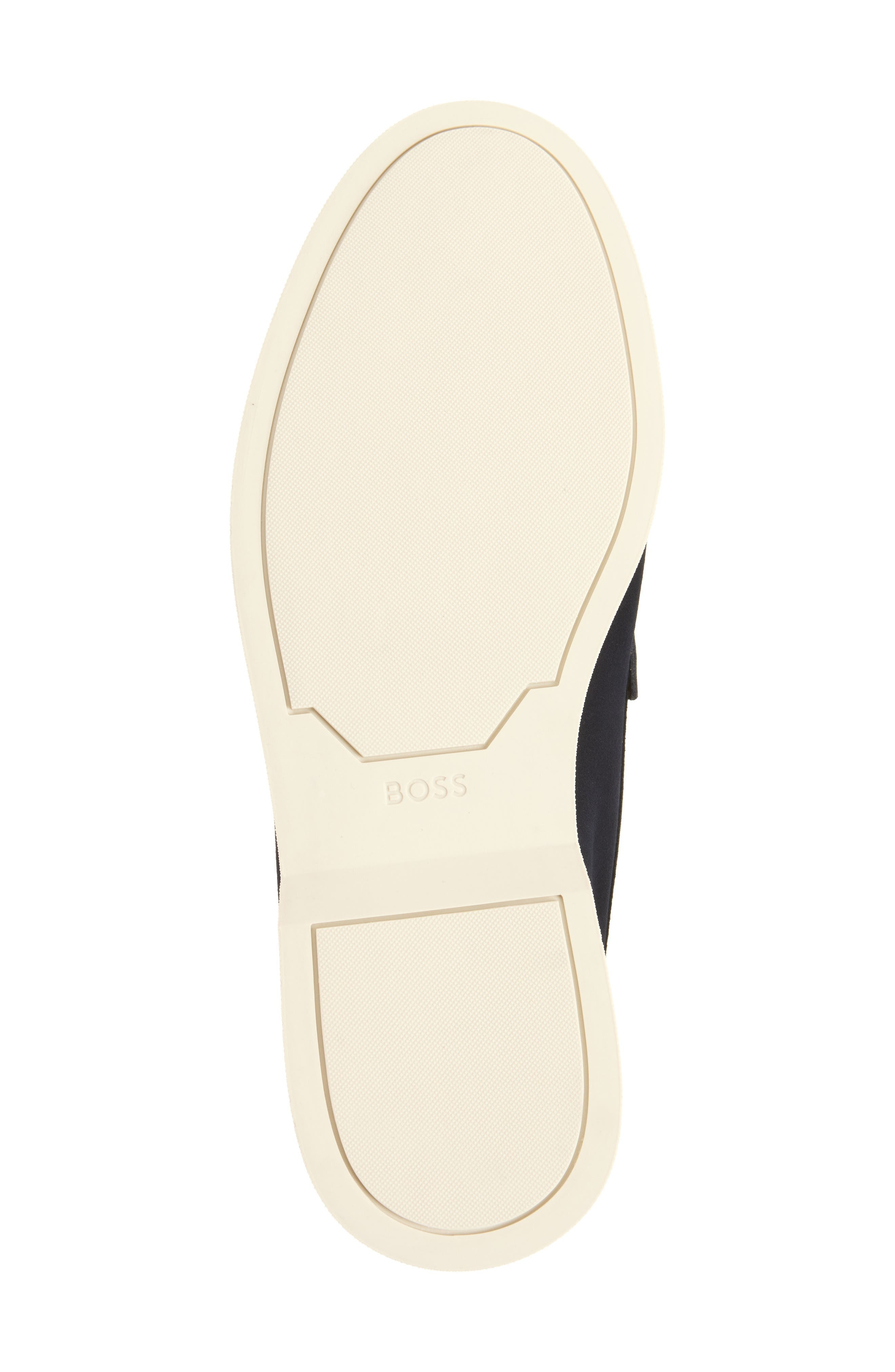 BOSS Sienne Moc Toe Loafer in Dark Blue at Nordstrom - 6