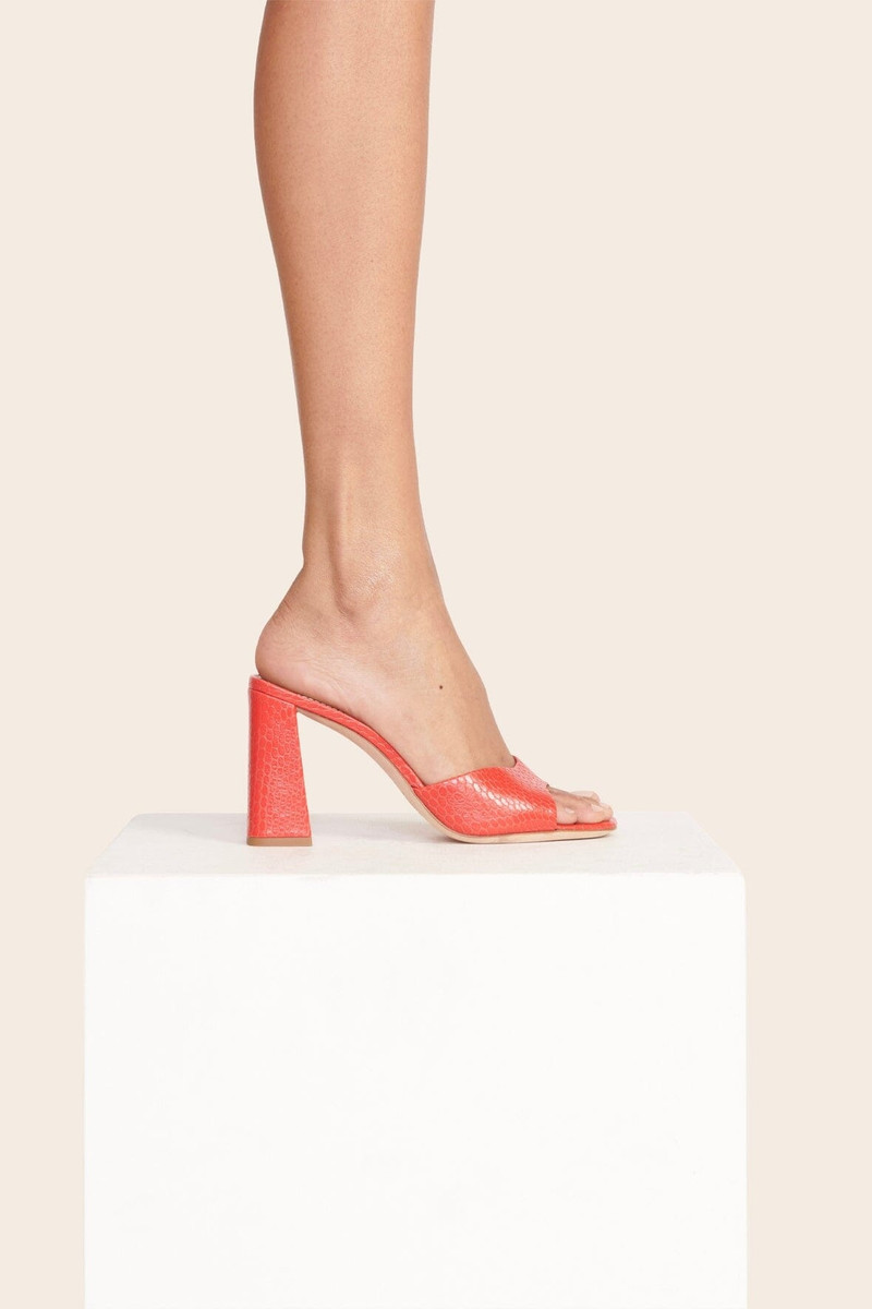 STAUD STAUD SLOANE HEEL RED ROSE outlook