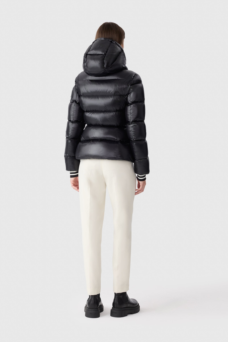MADALYN-RR Logo Pattern Down Jacket — MACKAGE x Roller Rabbit 5