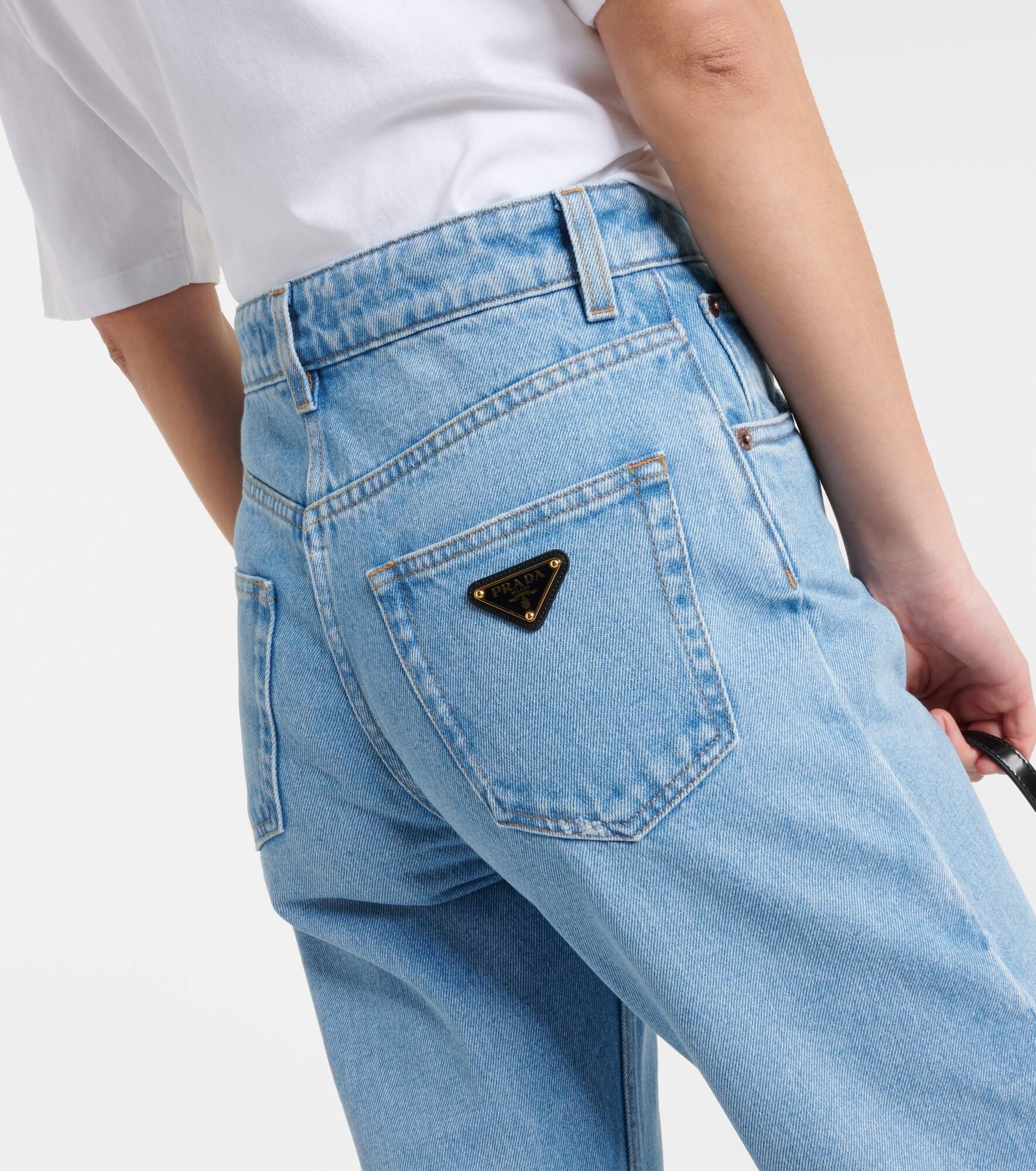 High-rise straight jeans - 6