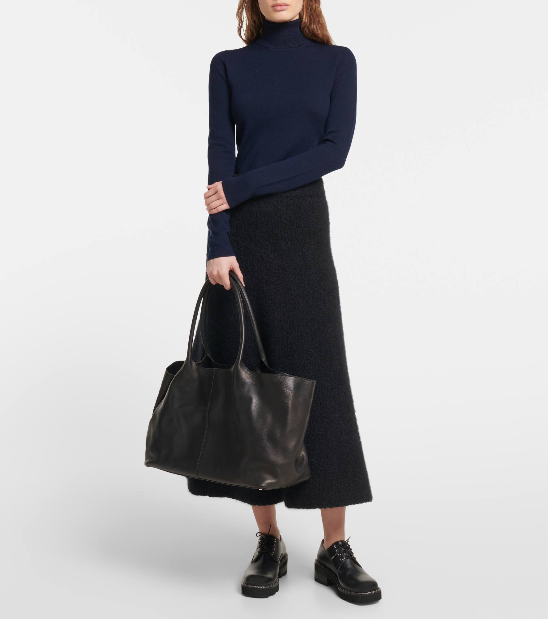 May wool, silk, and cashmere turtleneck sweater - 2