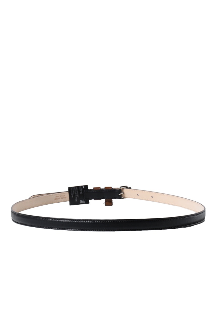 BELT 15 MM / BLK CHESTNUT BLK - 2