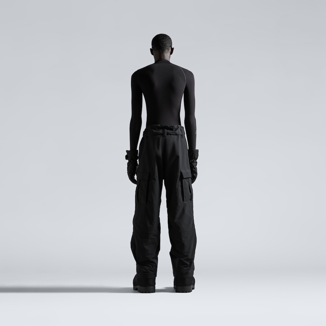 Men's 3b Sports Icon Ski Cargo Pants in Black - 4
