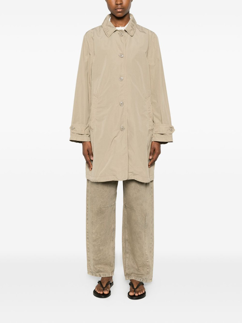 button-up long-sleeve trench coat 3