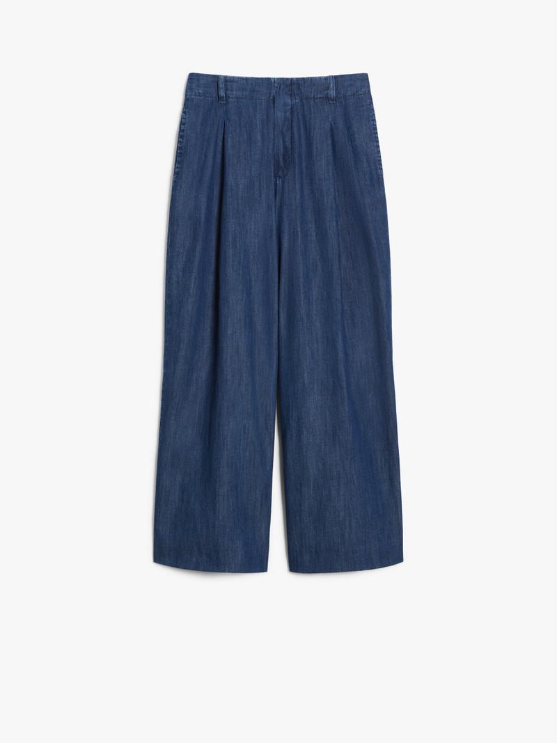 SOPHIE Barrel-leg denim trousers - 1