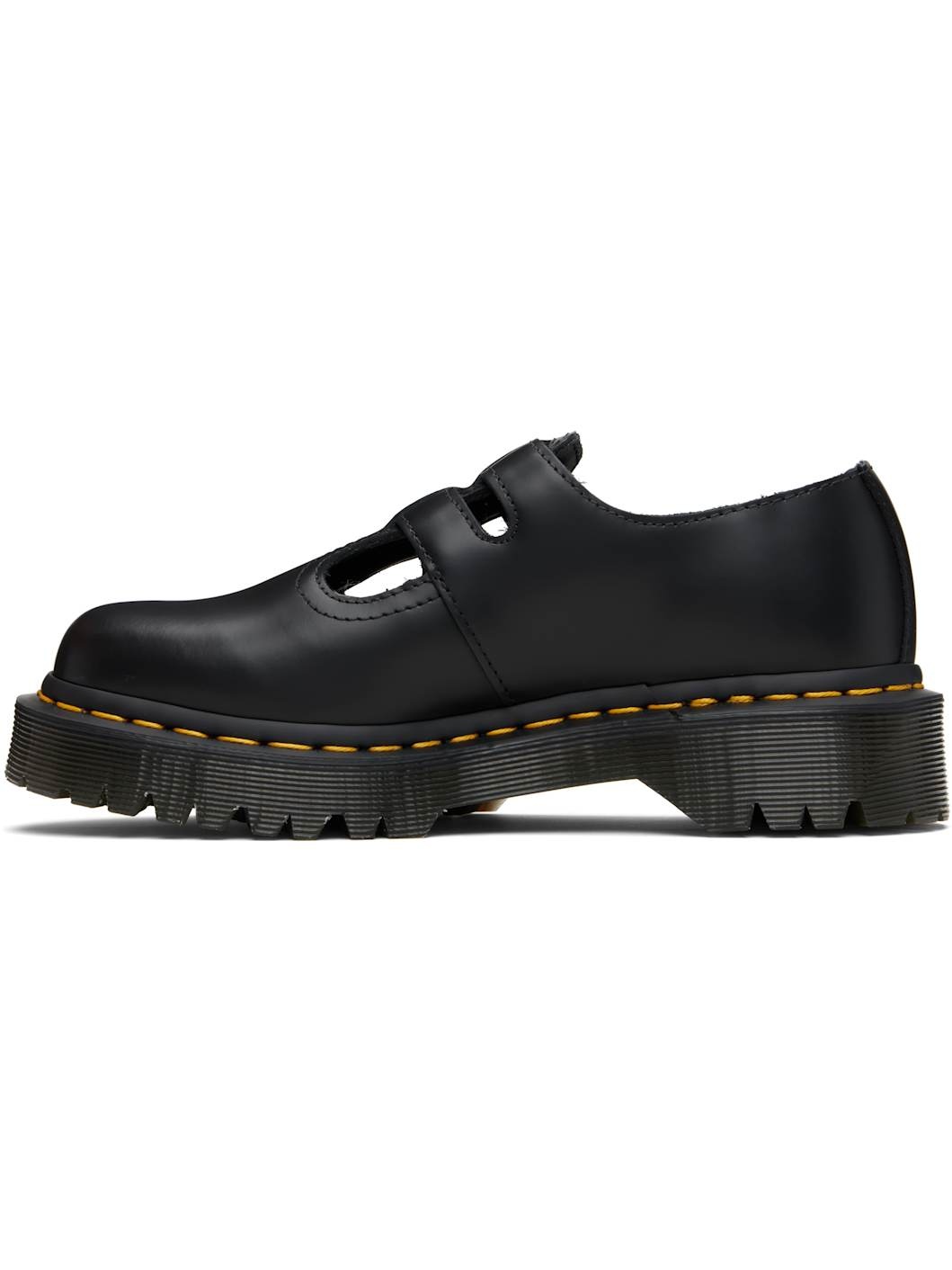 Black 8065 II Bex Platform Mary Jane Loafers - 3