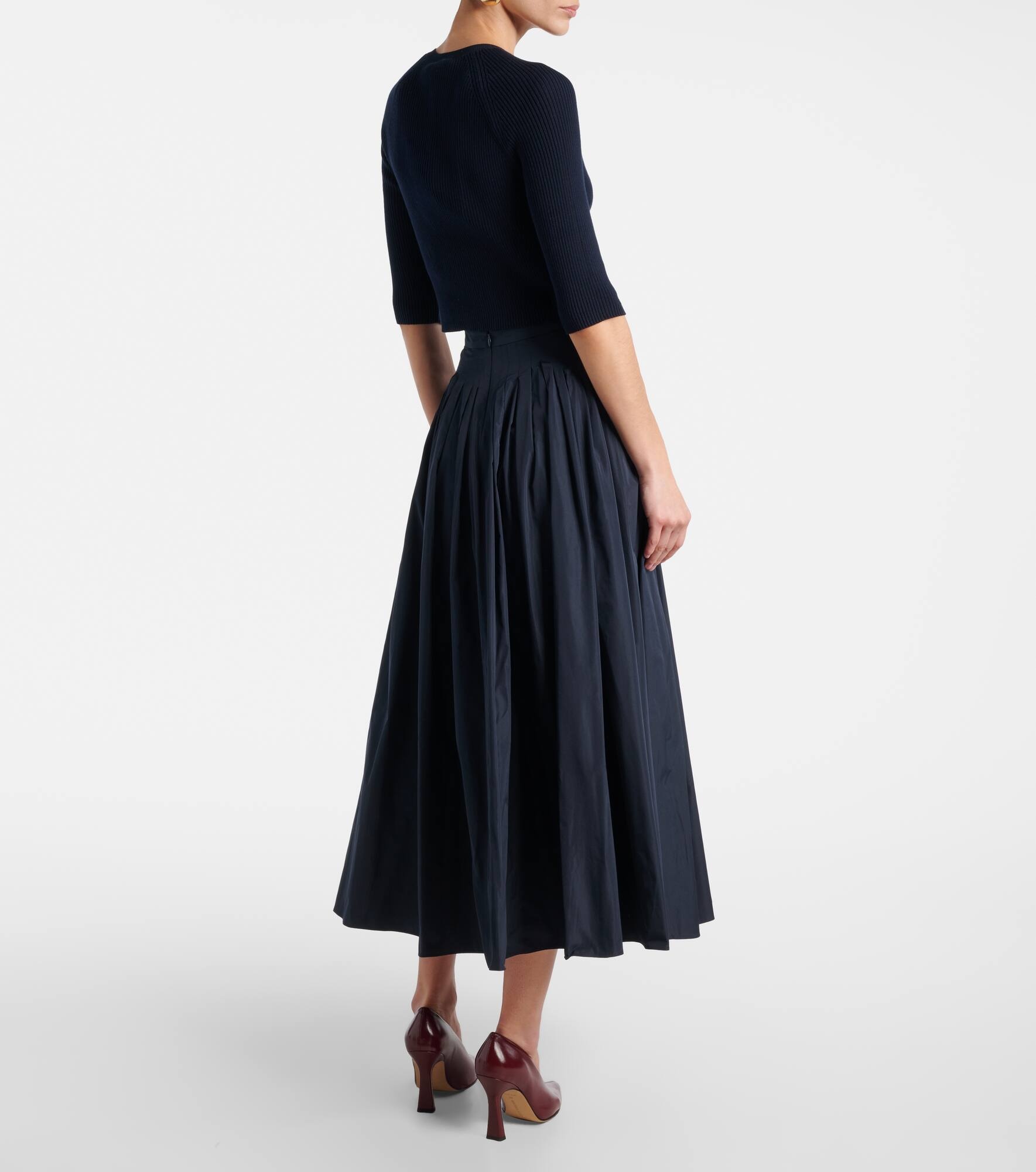 Kassel ribbed-knit crop top - 3