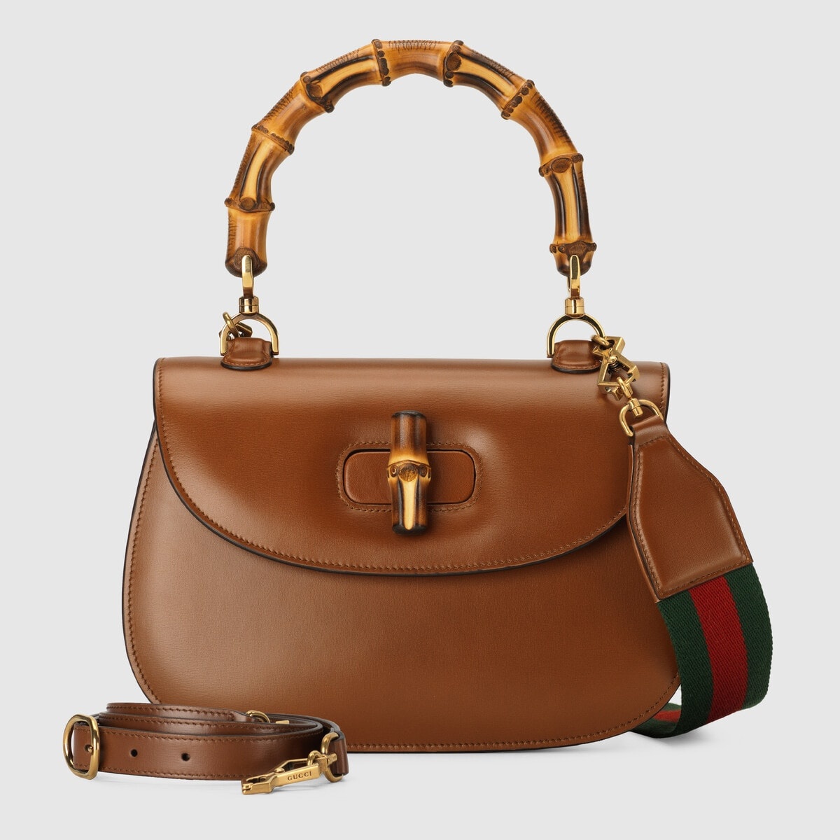 Gucci Bamboo 1947 medium top handle bag - 9