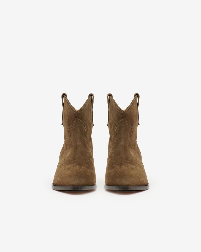 DEWINA LEATHER ANKLE BOOTS - 4