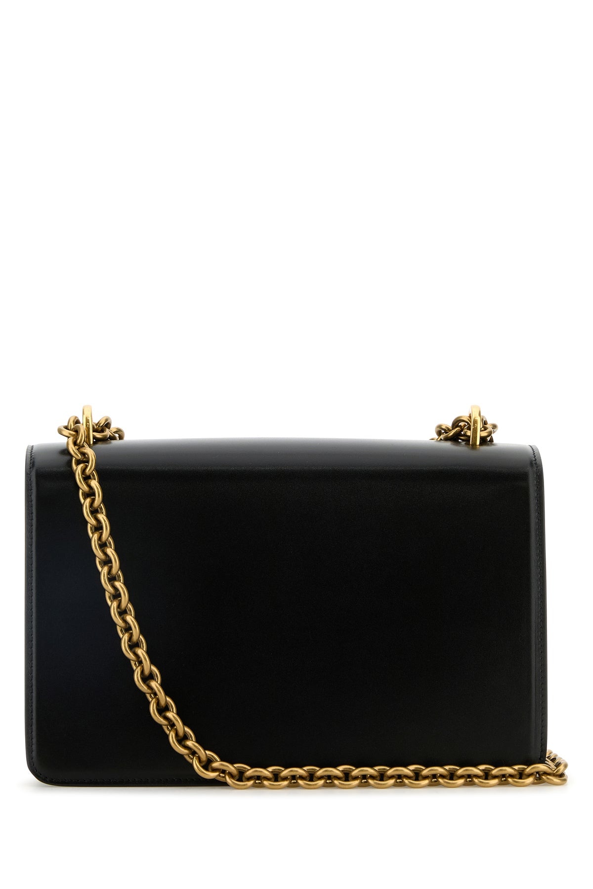 Black leather Vain shoulder bag - 3