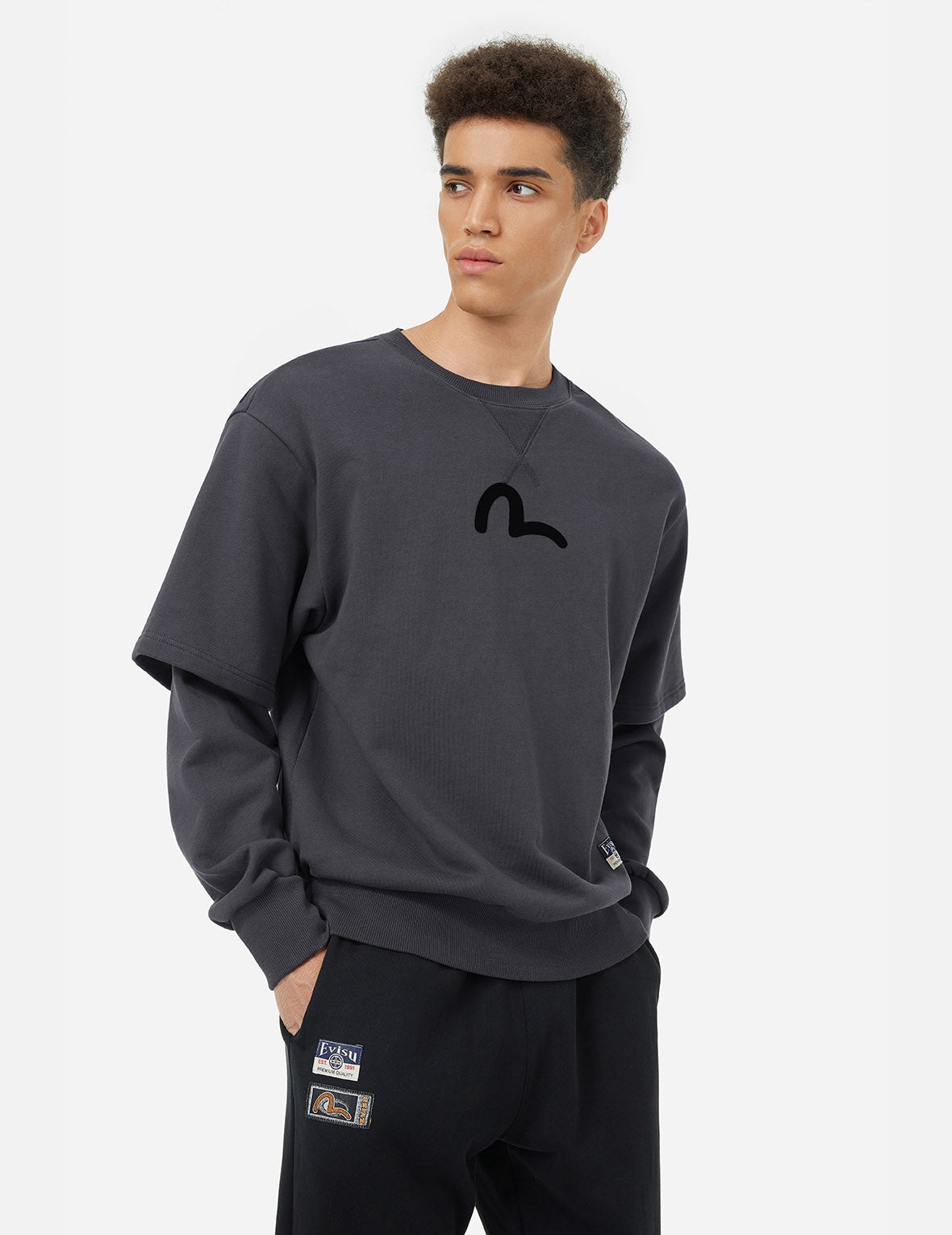 2-in-1 Multi-Print Relax Fit Sweatshirt - 6