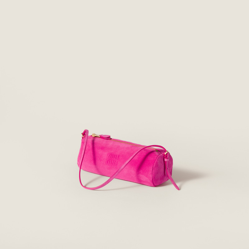 Miu Miu Suede pouch outlook
