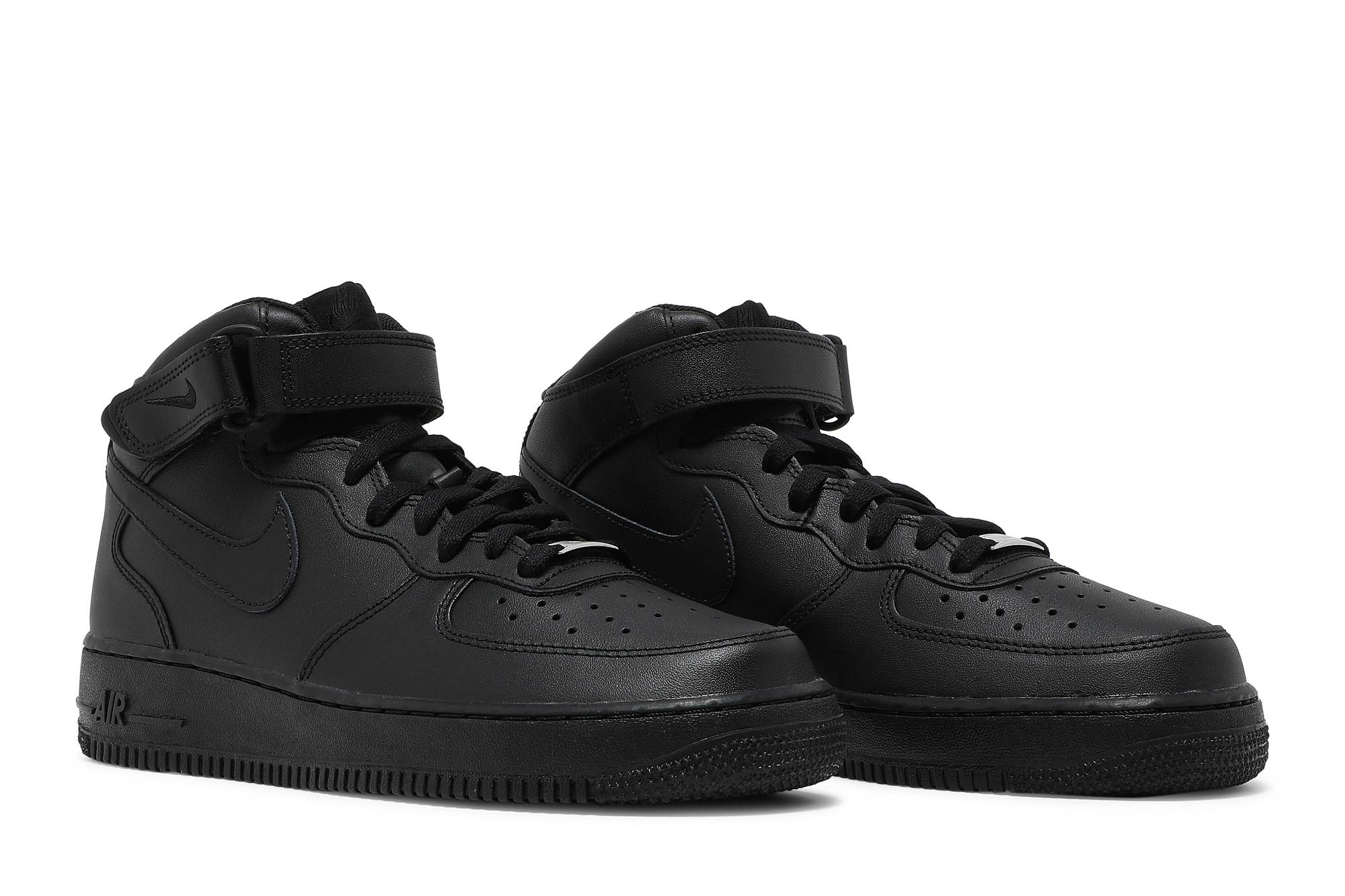 Air Force 1 Mid '07 'Triple Black' - 8