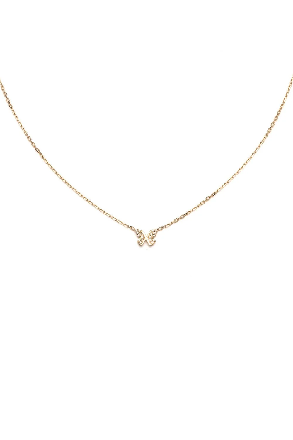 Butterfly - Reverie Mini Symbol Stationary Necklace - 1