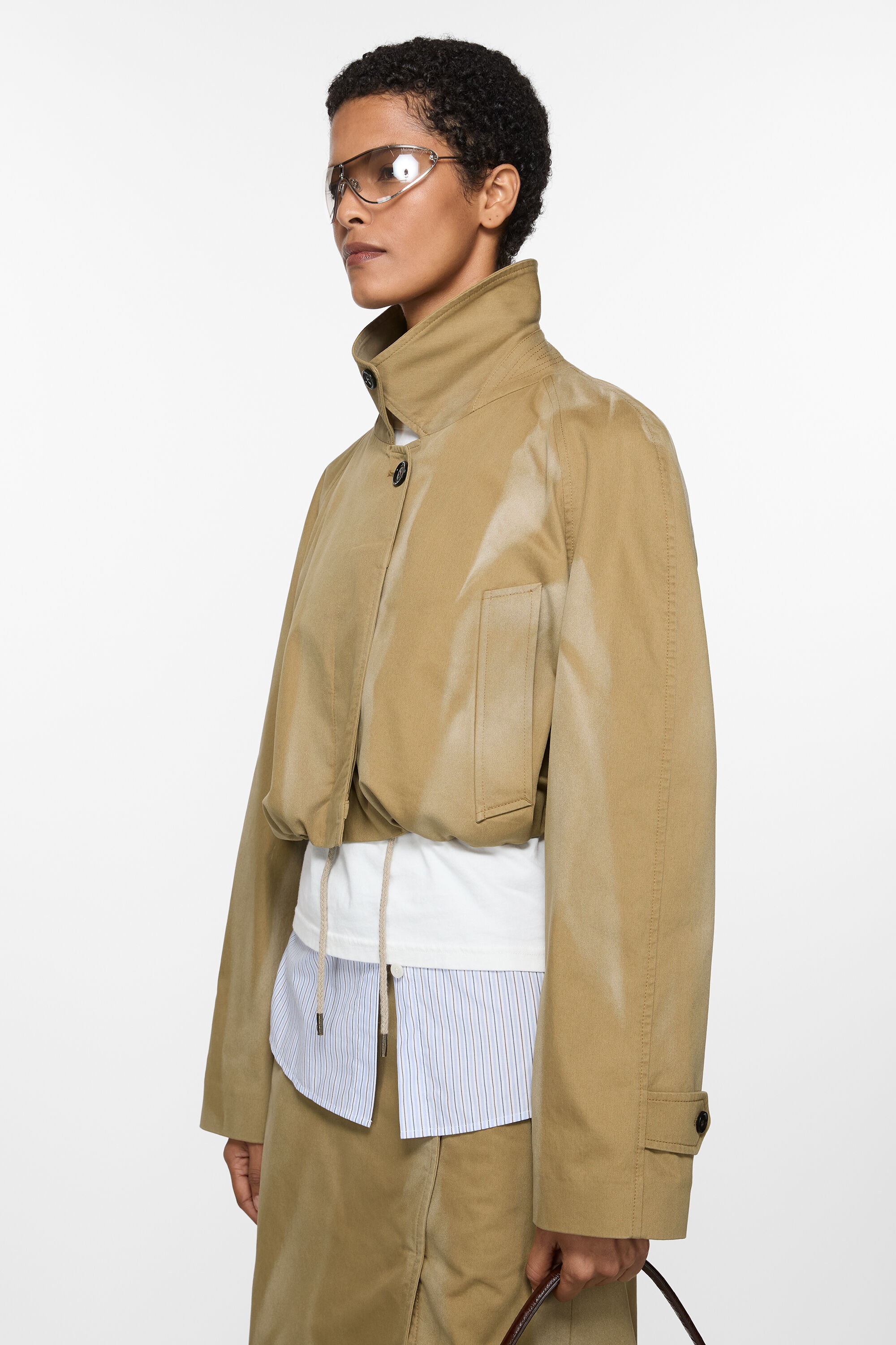 Twill jacket - Faded ochre - 3