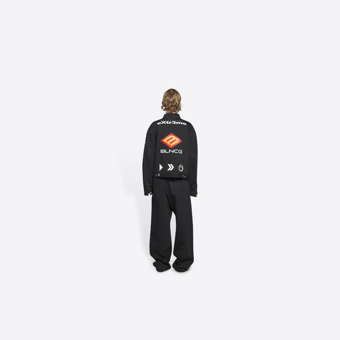 Gamer Denim Jacket  in Black - 5