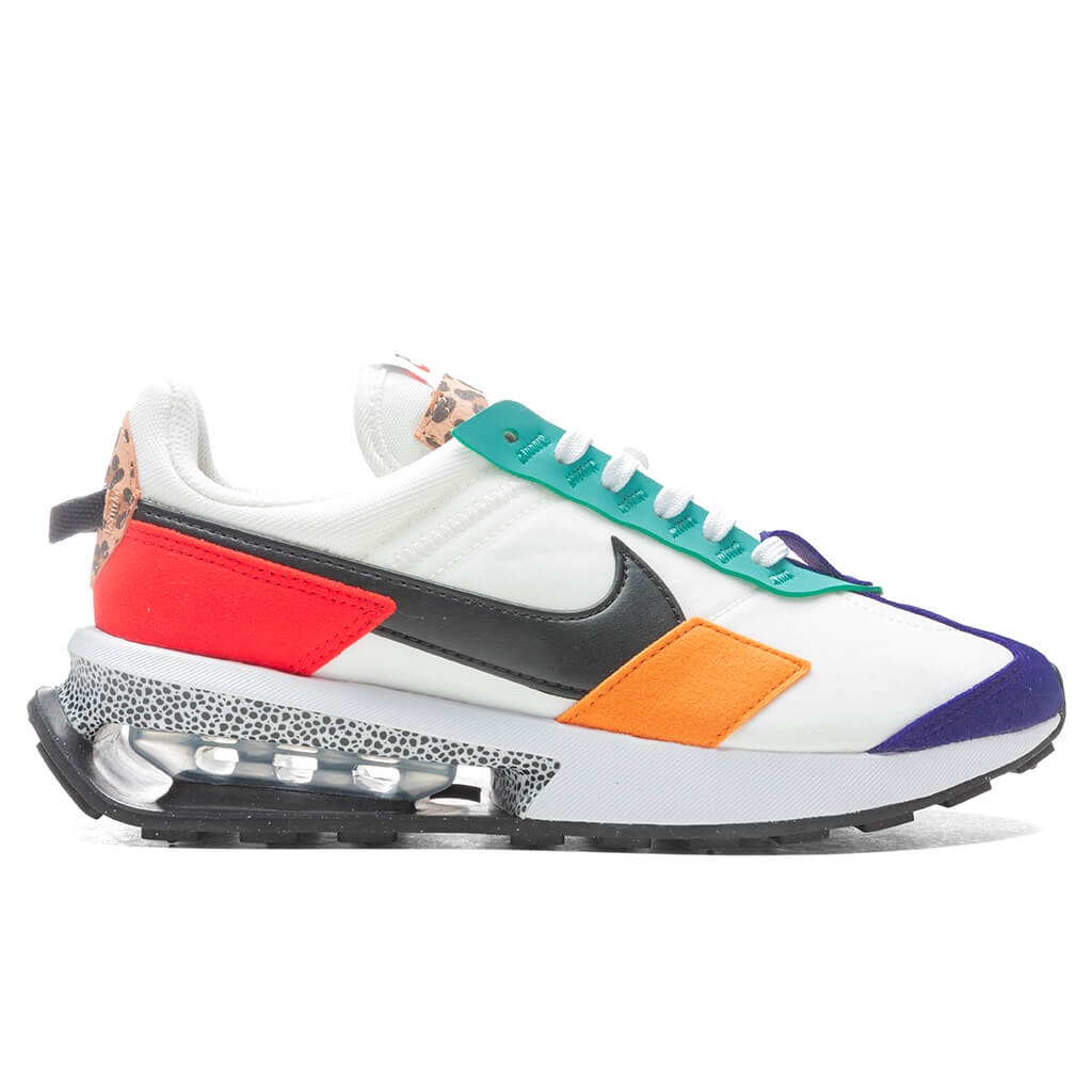 NIKE AIR MAX PRE-DAY SE WOMEN'S - SUMMIT WHITE/BLACK/HABANERO RED - 1