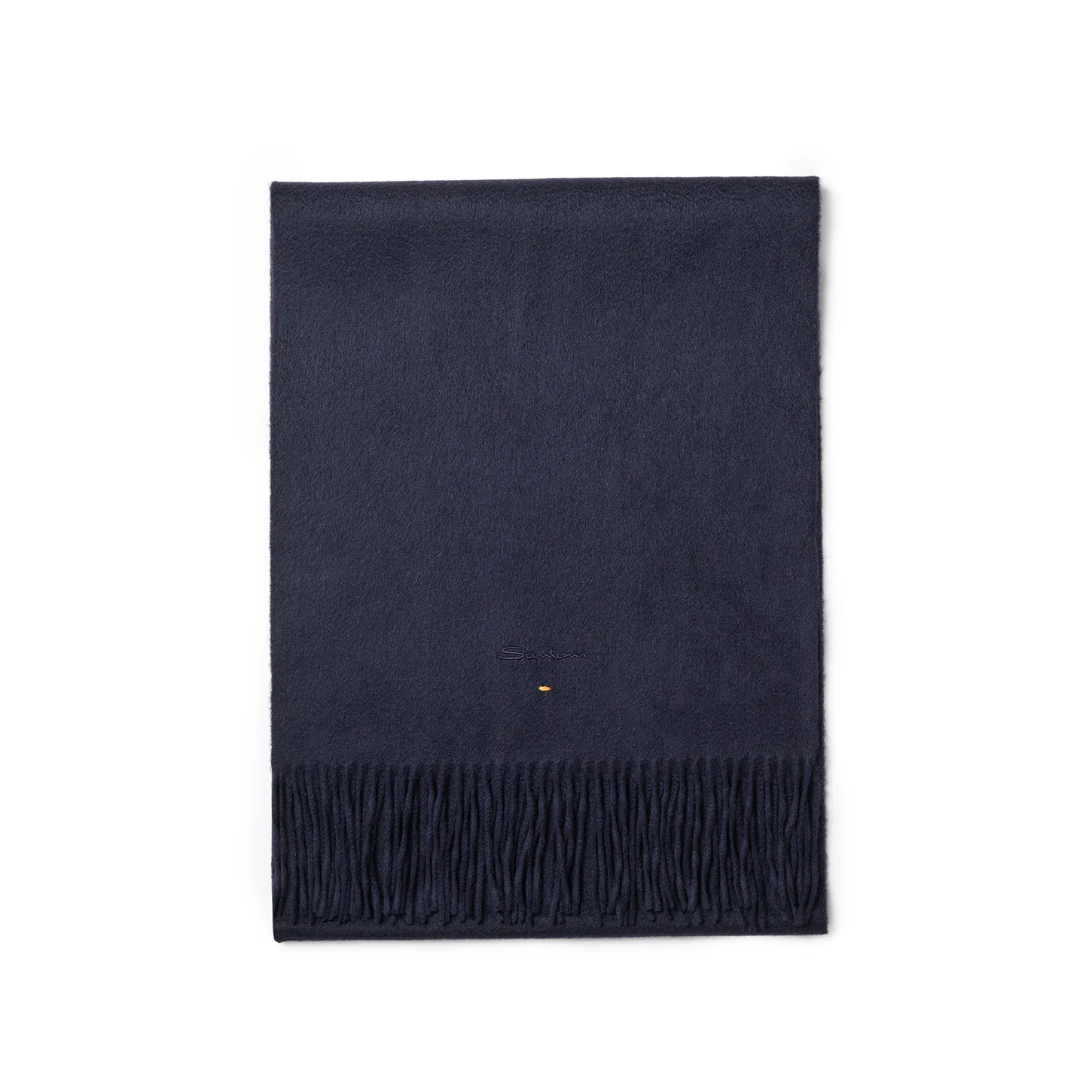 Blue cashmere scarf - 1