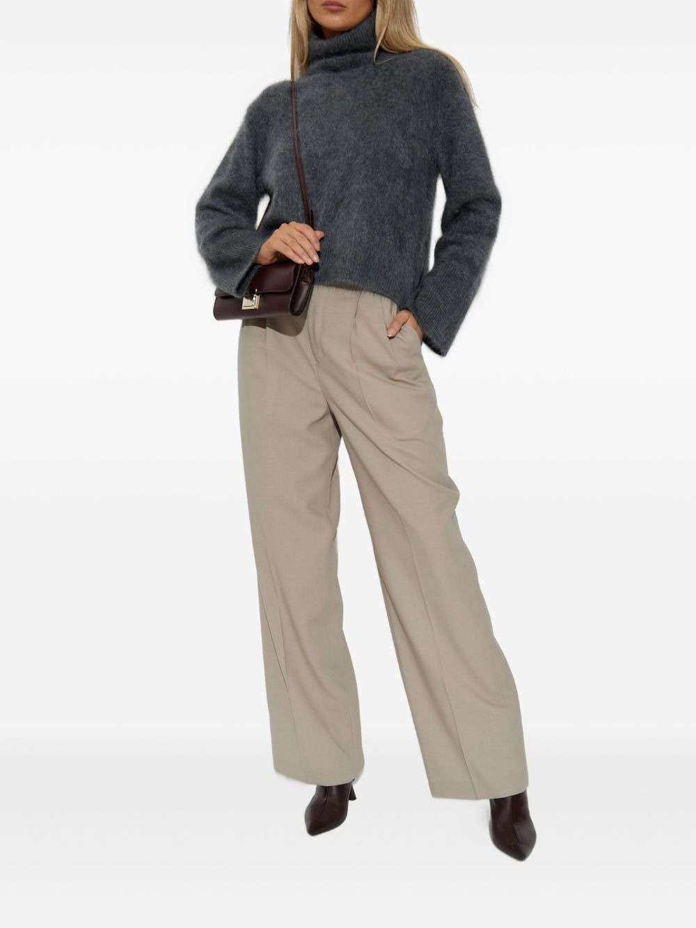 turtleneck cashmere sweater - 2