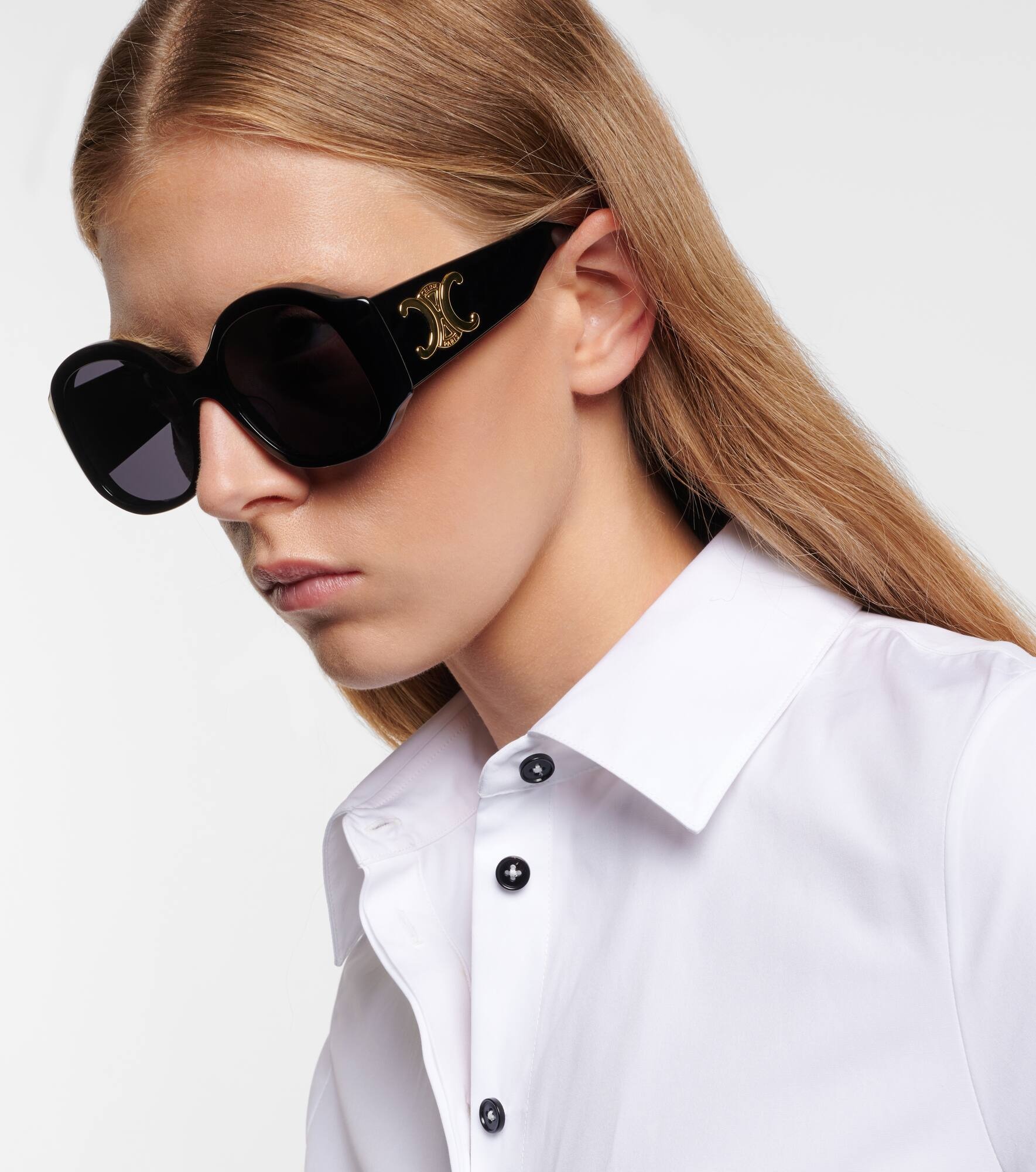 Maxi Triomphe round sunglasses - 5
