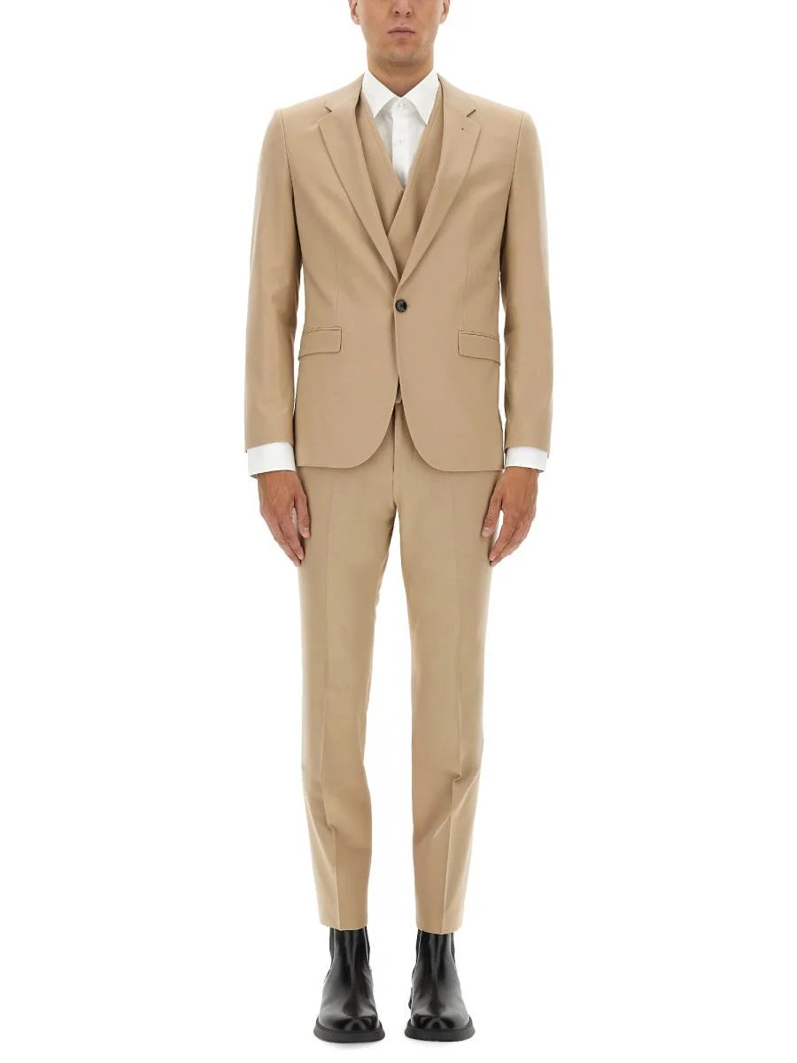 Hugo Slim Fit Three Piece Suit - 1