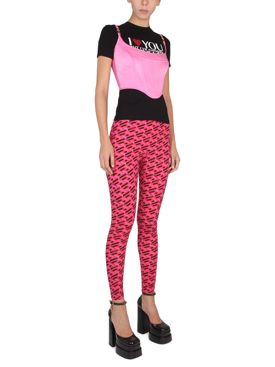Versace Women T-Shirt "I ♡ You But..." - 2