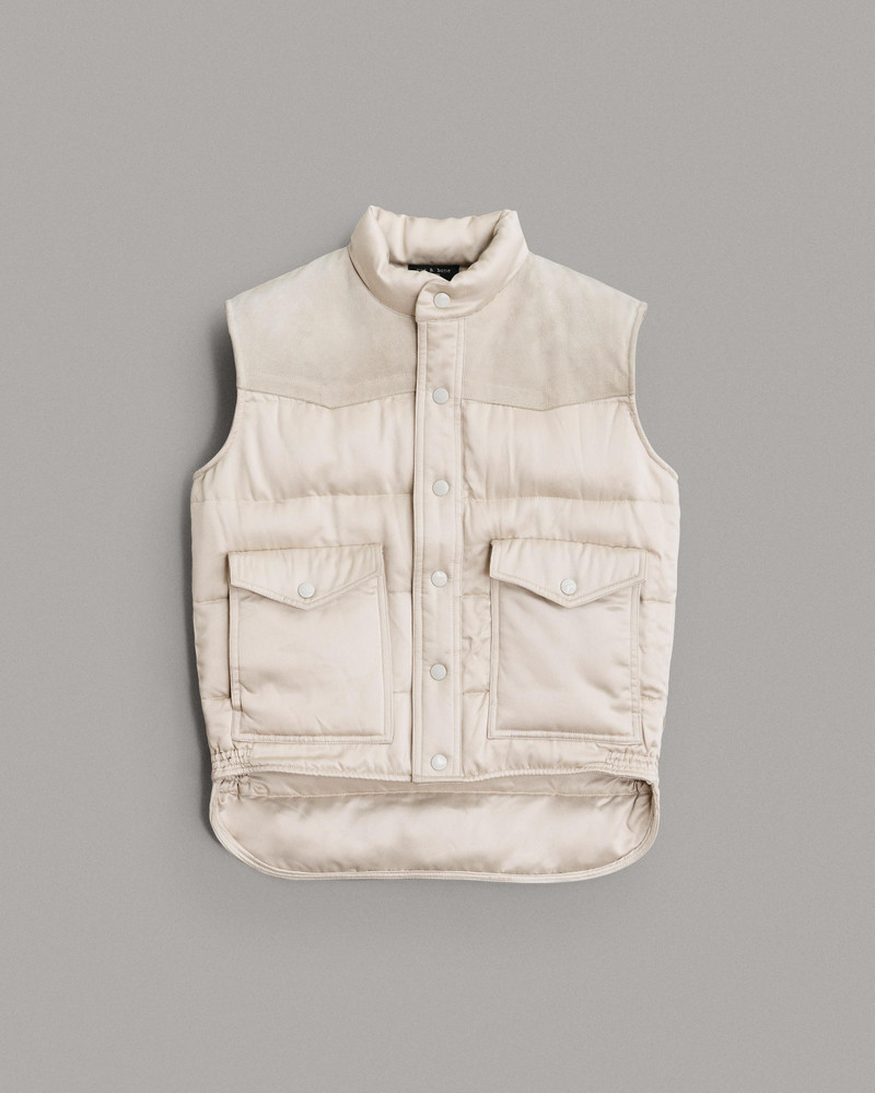 Erica Satin Puffer Vest
Relaxed Fit Vest 1