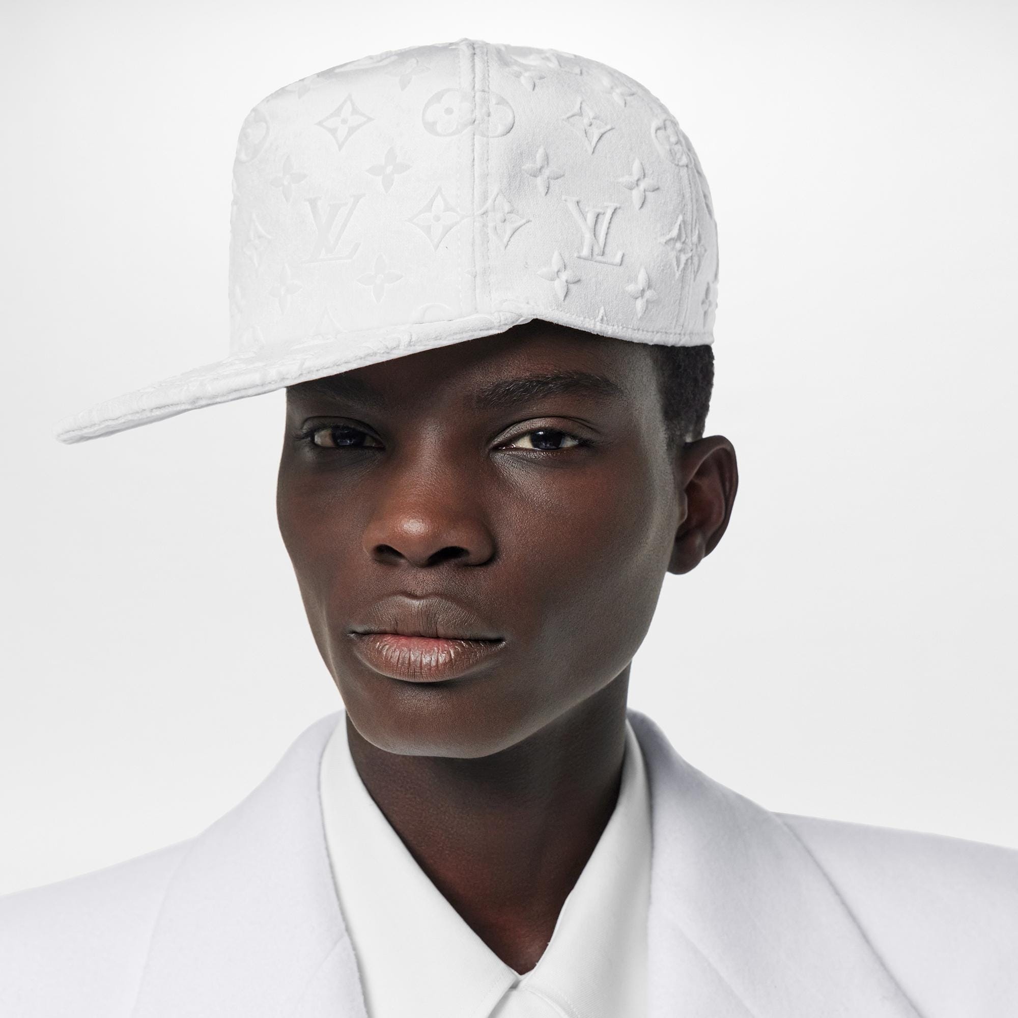 Monogram Velvet Cap - 4