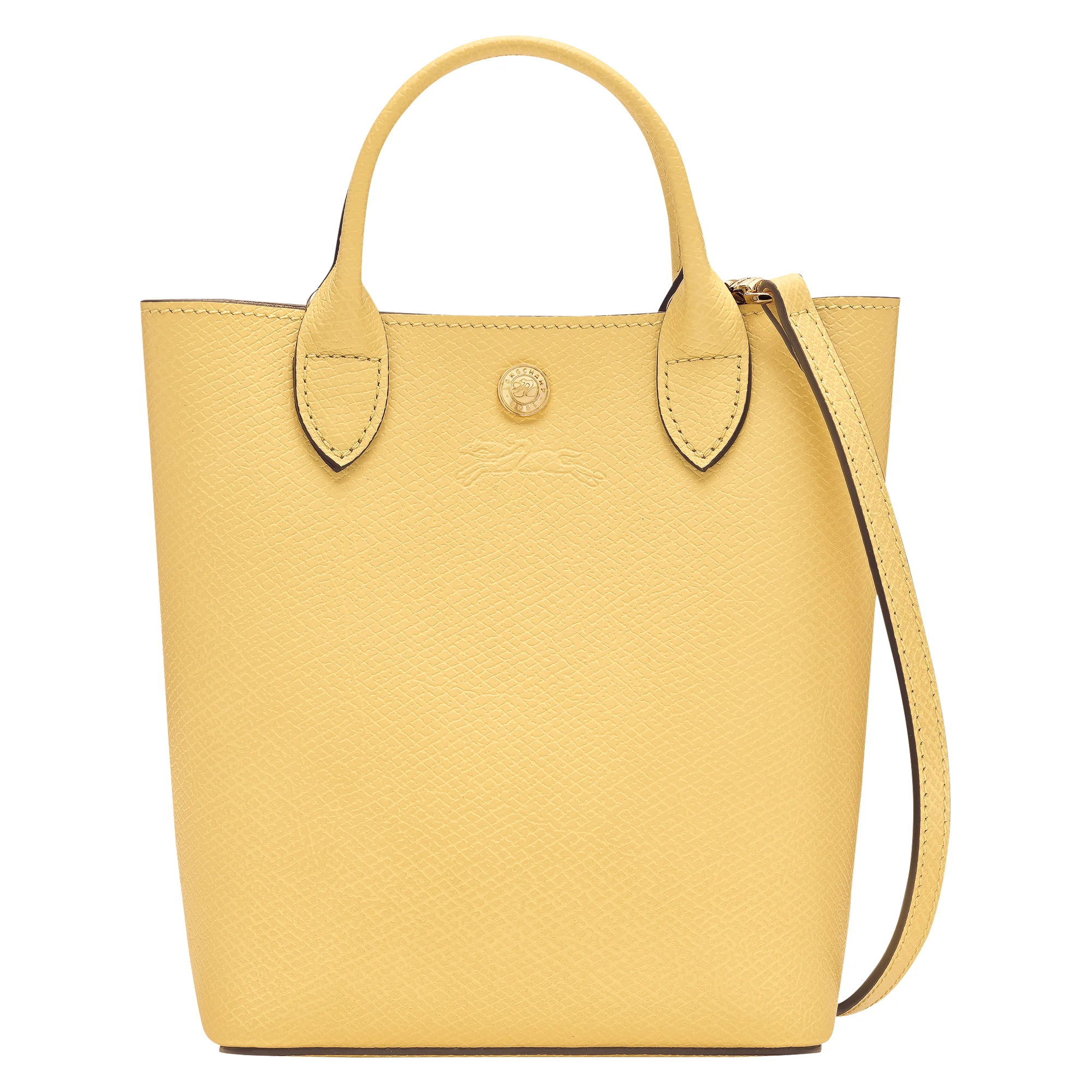 Épure XS Tote bag Yellow Chick - Leather - 1